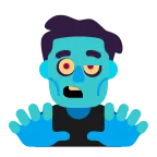 Emoji Zombi hombre en Microsoft