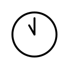 Eleven O’clock emoji on OpenMoji