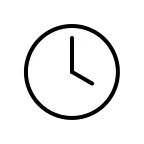 Four O’clock emoji on OpenMoji