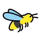 Emoji Abeja en OpenMoji