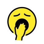 Emoji Aburrido en OpenMoji