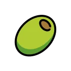 Olive emoji on OpenMoji