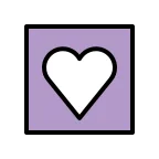 Emoji Adorno de corazón en OpenMoji