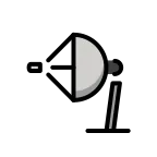 Emoji Antena de satélite en OpenMoji