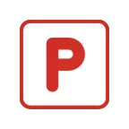 P Button emoji on OpenMoji