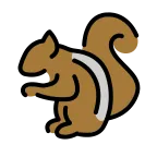 Chipmunk emoji on OpenMoji