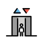 Emoji Ascensor en OpenMoji
