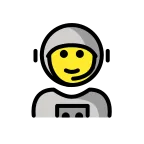 Emoji Astronauta en OpenMoji