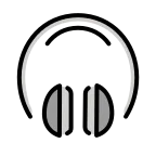 Emoji Auricular en OpenMoji