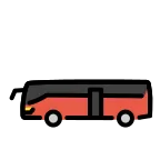 Bus emoji on OpenMoji