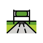Emoji Autopista en OpenMoji