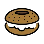 Emoji Bagel en OpenMoji