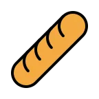 Emoji Baguete en OpenMoji