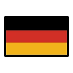 Germany Flag emoji on OpenMoji