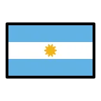 Argentina Flag emoji on OpenMoji