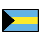 Emoji Bandera de Bahamas en OpenMoji