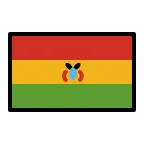 Emoji Bandera de Bolivia en OpenMoji