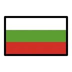 Emoji Bandera de Bulgaria en OpenMoji
