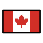 Canada Flag emoji on OpenMoji