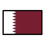 Qatar Flag emoji on OpenMoji