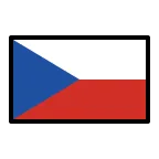 Emoji Bandera de Chequia en OpenMoji