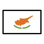 Emoji Bandera de Chipre en OpenMoji