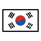 South Korea Flag emoji on OpenMoji