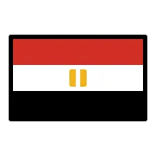 Emoji Bandera de Egipto en OpenMoji