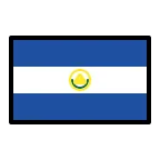 Emoji Bandera de El Salvador en OpenMoji