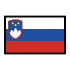 Emoji Bandera de Eslovenia en OpenMoji