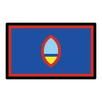 Emoji Bandera de Guam en OpenMoji