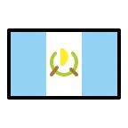 Guatemala Flag emoji on OpenMoji