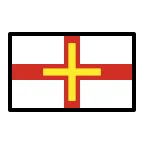 Guernsey Flag emoji on OpenMoji