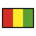 Guinea Flag emoji on OpenMoji
