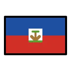 Emoji Bandera de Haití en OpenMoji
