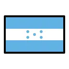 Emoji Bandera de Honduras en OpenMoji
