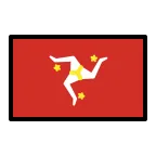Isle of Man Flag emoji on OpenMoji