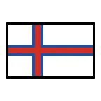 Faroe Islands Flag emoji on OpenMoji