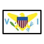 Emoji Bandera de Islas Vírgenes de EE. UU. en OpenMoji