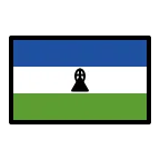 Lesotho Flag emoji on OpenMoji