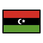 Libya Flag emoji on OpenMoji