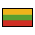 Lithuania Flag emoji on OpenMoji
