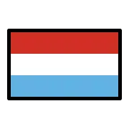 Emoji Bandera de Luxemburgo en OpenMoji