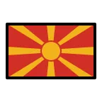 North Macedonia Flag emoji on OpenMoji