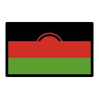 Malawi Flag emoji on OpenMoji