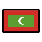Maldives Flag emoji on OpenMoji