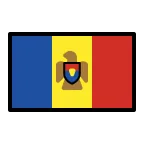 Moldova Flag emoji on OpenMoji