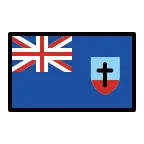 Montserrat Flag emoji on OpenMoji