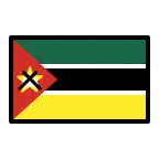 Emoji Bandera de Mozambique en OpenMoji