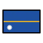 Nauru Flag emoji on OpenMoji